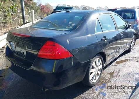 2007 Honda Accord 3.0 Ex из США, поврежденный, VIN 1HGCM66567A018905